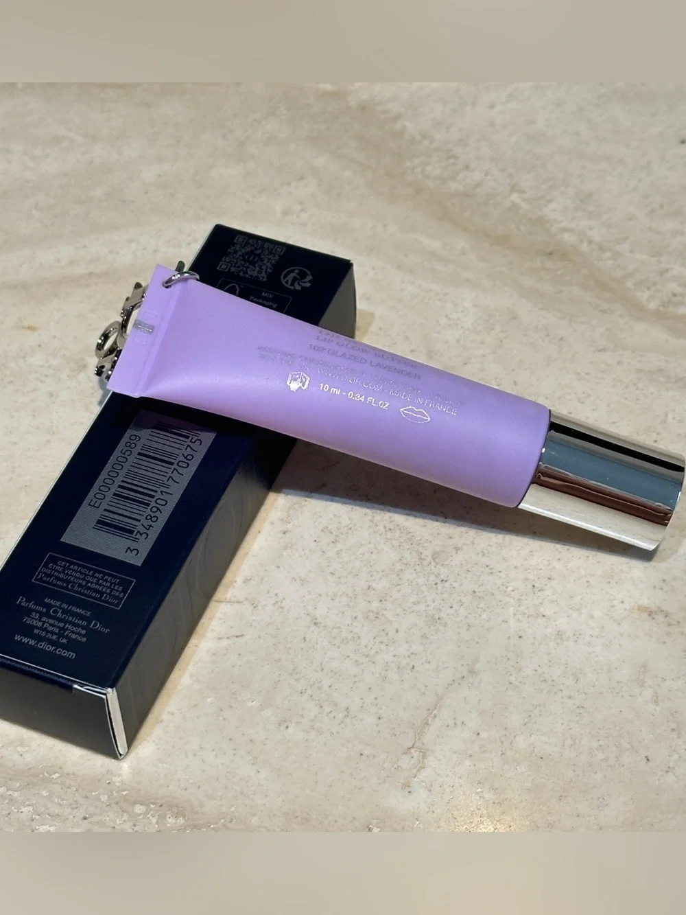 Dior Lip Glow Butter Hydrating Gloss Balm - 102 Glazed Lavender